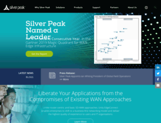silverpeaksystems.com screenshot