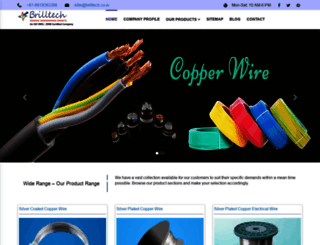 silverplatedcopperwire.com screenshot