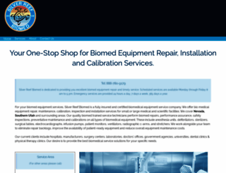 silverreefbiomed.com screenshot