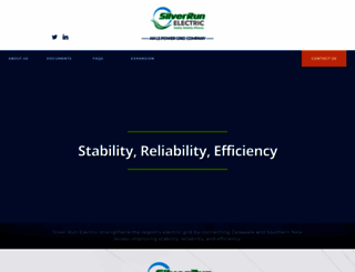 silverrunelectric.com screenshot