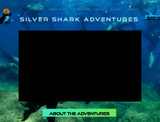 silversharkadventures.com screenshot