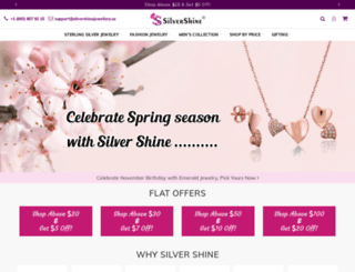 silvershinejewellery.us screenshot