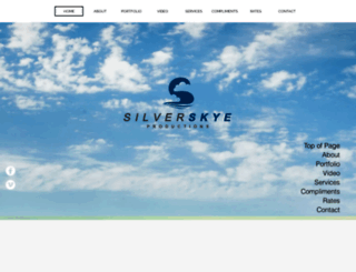silverskyeproductions.com screenshot
