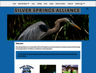 silverspringsalliance.org screenshot