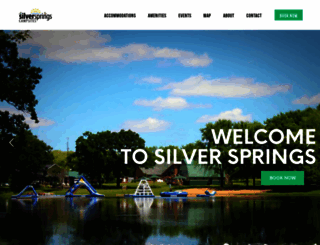 silverspringscamp.com screenshot