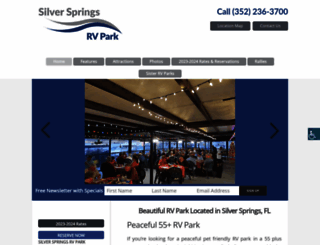 silverspringsrvpark.com screenshot