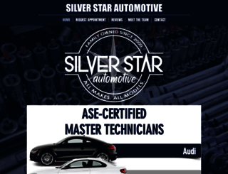 silverstarautomotive.com screenshot