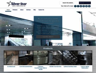 silverstarmetal.com screenshot