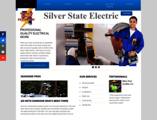 silverstateelectric.com screenshot
