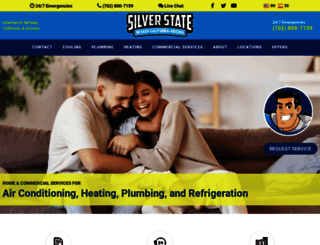 silverstateplumbingco.com screenshot
