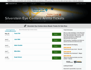 silversteinarena.ticketoffices.com screenshot