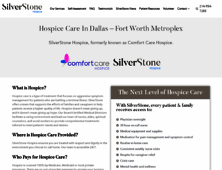 silverstonehospice.com screenshot