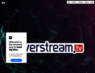 silverstreamtv.wetransfer.com screenshot