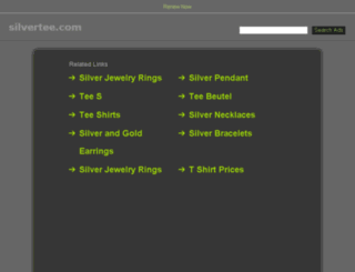 silvertee.com screenshot