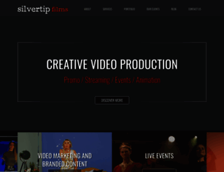 silvertipfilms.co.uk screenshot