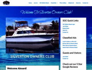 silvertonboat.com screenshot