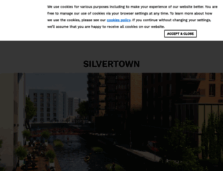 silvertownlondon.com screenshot