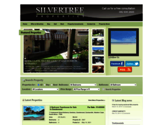 silvertreeproperties.co.za screenshot