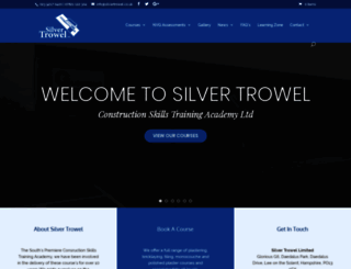 silvertrowel.co.uk screenshot