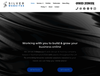 silverwebsites.co.uk screenshot