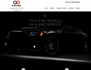 silverwheelsleasing.com screenshot