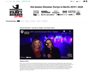 silvester-party-berlin.de screenshot