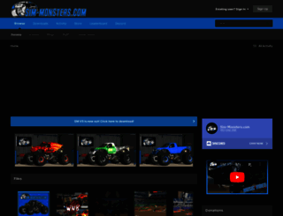 sim-monsters.com screenshot