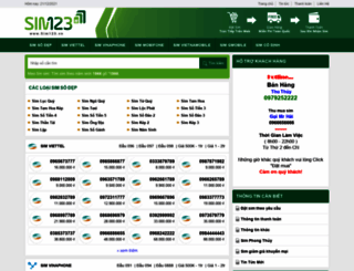 sim123.vn screenshot