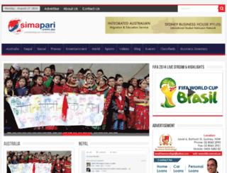simapari.com.au screenshot