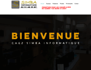 simba-informatique.net screenshot