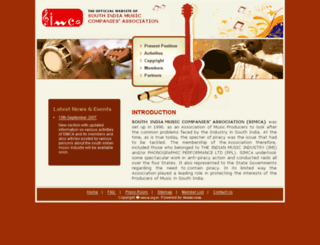 simca.org.in screenshot
