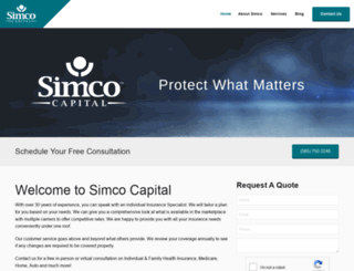 simcoinsurancecenter.com screenshot