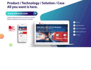 simcomm2m.com screenshot