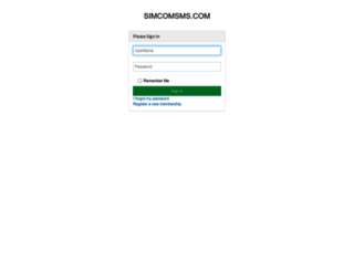 simcomsms.com screenshot