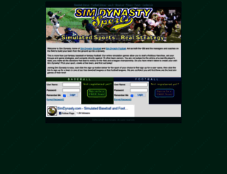 simdynasty.com screenshot