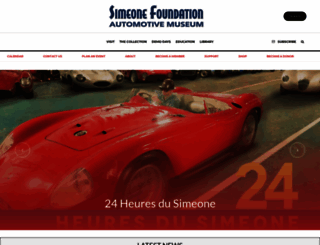 simeonemuseum.org screenshot