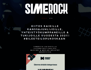 simerock.fi screenshot