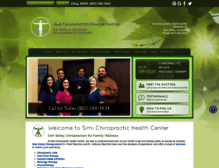 simichiropractic.com screenshot