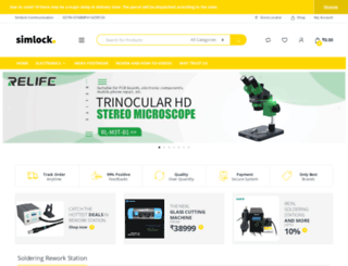 simlockcommunication.com screenshot