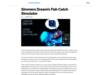 simmersdreams.co.uk screenshot