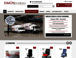 simon-bureau.com screenshot
