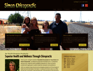simonchiropractic.net screenshot