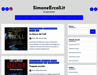 simoneercoli.com screenshot