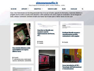 simonezanella.it screenshot