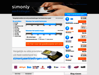 simonlyaanbiedingen.com screenshot