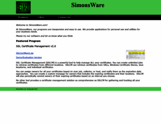 simonsware.com screenshot