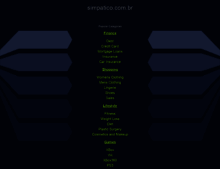 simpatico.com.br screenshot