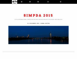 simpda2015.di.unimi.it screenshot