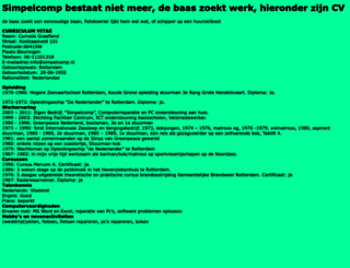 simpelcomp.nl screenshot