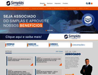 simplas.com.br screenshot